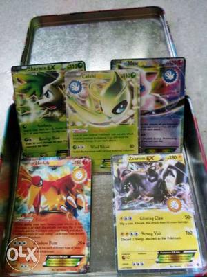 Pokemon cards in nice codition.all new.get
