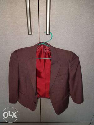 Red Formal Suit Coat
