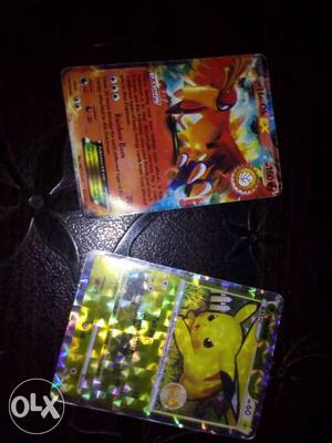 Two Pokemon Training Card Collections