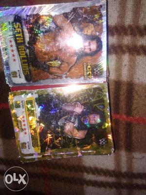 WWE take over cards 141 normal and 13 silver or 8