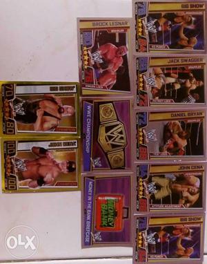 Wrestler Collection Card Lot
