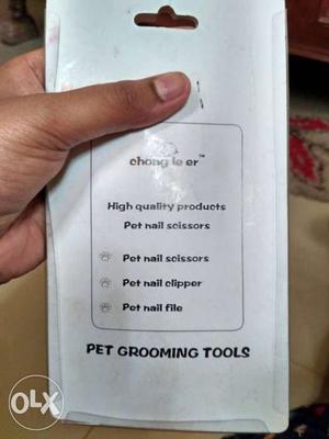 Pet grooming kit. brand new with nail cutter n