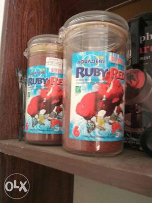 Ruby Red fish food 2 liters sealed can