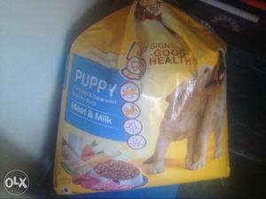 Pedigree puppy dog meat & milk food 20 kg in very