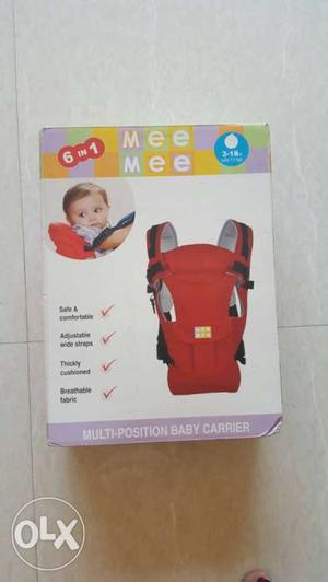 1year old mee mee baby carry bag.
