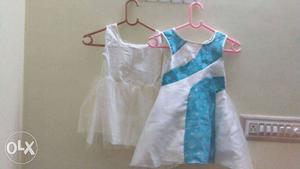 Age:1-2 years frock with petticoat new