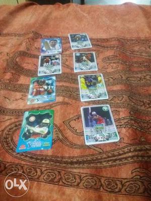 Football Player Trading Card Collection