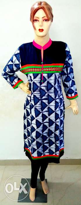 Kurtis available. Designer collection. Pure