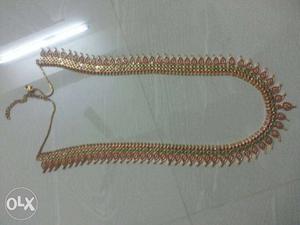 Traditional bridal necklace set - manga malai