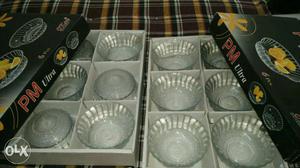 2 bowl sets of 6 pcs each. Brand new, not used