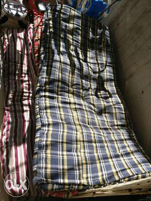 2 gadda for sale, each in 250 rs, 1 double bed gadda 500rs