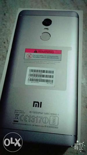 2 week used redmi note 4 64gb and 4 GB ram