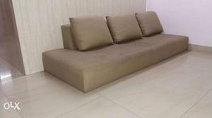 3 seater sofa with 3 large cushions