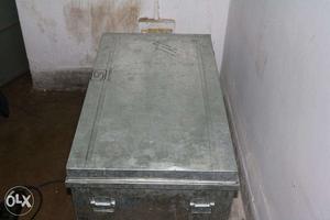 A steel trunk in good condition for Rs. 500