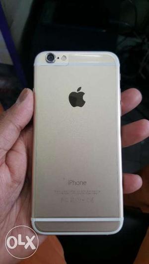 Apple i phone 6 gold 64 gb 1 yr but brand new set fix rate