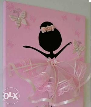 Ballerino Dancing 3D wall frame.. to decorate