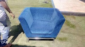 Black Fabric Sofa Chair