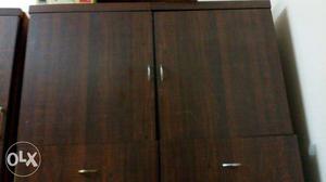 Brown Wooden European style cupboard/ wardrobe