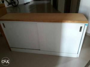 Customised sideboard cabinet with sliding doors