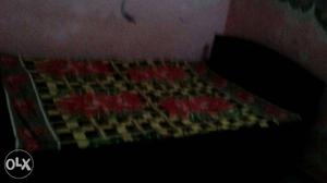 Green, Yellow And Red Bedspread