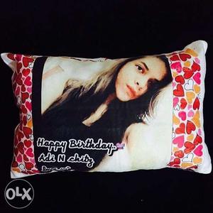 Happy Birthday Adi N Chitz Pillow
