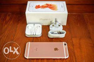 Iphone 6s rose gold 16gb with excellent condition