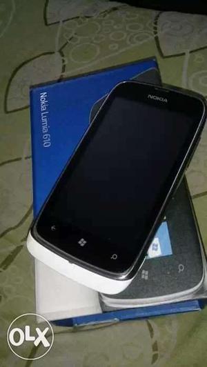 Lumia 610, in excellent condition, hardly used