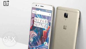 Oneplus 3t (Gold, 64 GB, 6GB RAM) Brand new Awesome