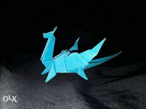 Origami paper dragon