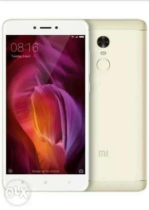 Redmi note 4 2gb+32gb seal pack gold colour in