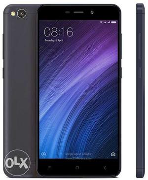Redmi note 4A with 2gb ram and 16 gb rom, dark