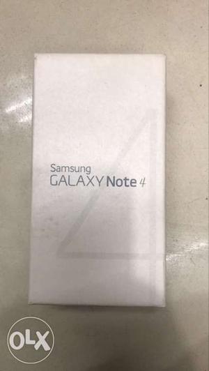 Samsung Galaxy Note 4 4g support 32gb internal