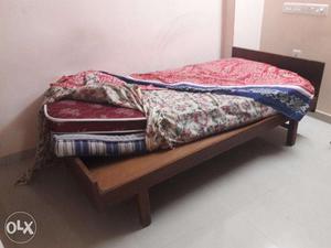 Single Cot with Bed for sale.