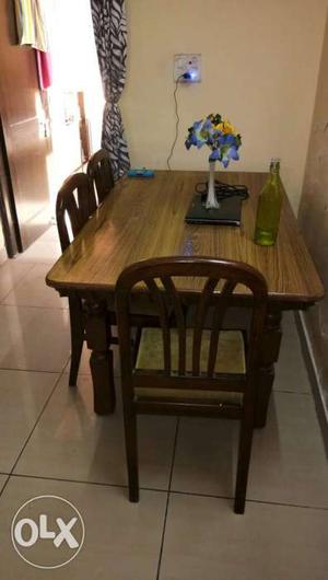 Six Chair Dinning Table