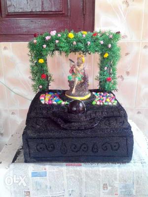 Sri krishna tabletop fountain with chant & will
