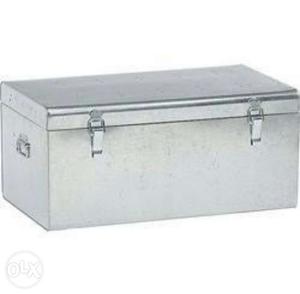 Steel trunk box which have heavy gauge and heavy