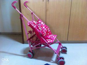 Stroller _ as good as new. One price no bargain.