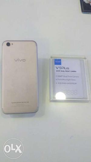Vivo V5 plus, 4gb ram and 64gb rom 20mp + 8 MP