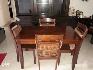 4 seater dining table