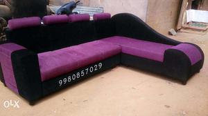 A1 brand new L type sofa