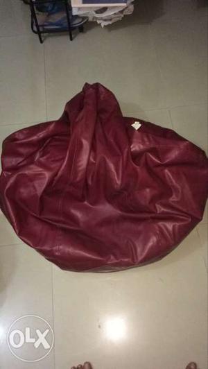 Bean Bag maroon colour