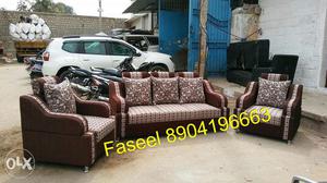 Comfortable design box shape sofa set hand made