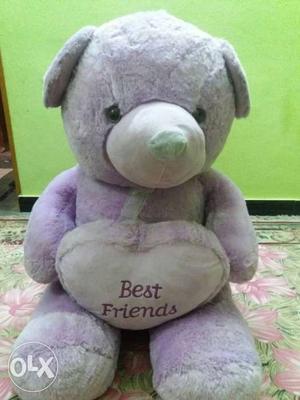 Cute purple colour large teddy...