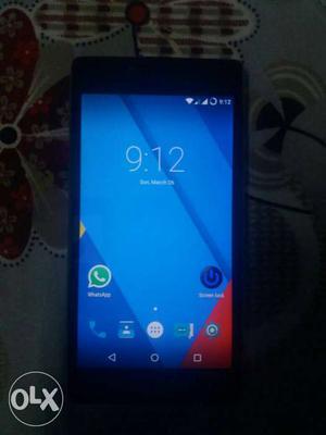 Micromax yuphoria mobile with neat condition with