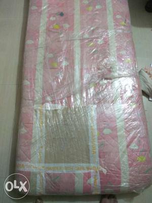 Pink And White Floral Mattress