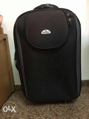 Polo cartelo 24 inches luggage bag.black and grey