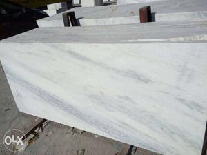 Rectangular White Marble Board