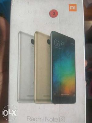 Redmi note3, 2gb ram, 16 gb internal,memory