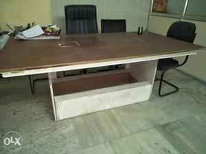 Wooden confrence Table 6x4