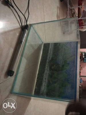 1 inch fish tank and one heiter